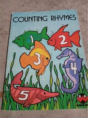 WONDER BOOKS; Counting Rhymes by June Pierce 1987 Paperback